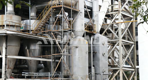 蒸脫機熱能回收改造工程